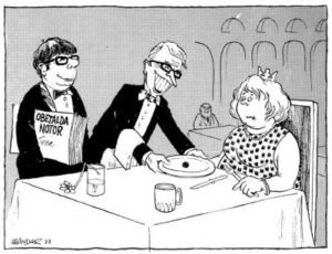 Det dukade bordet med<br>© Jan-Erik Ander
